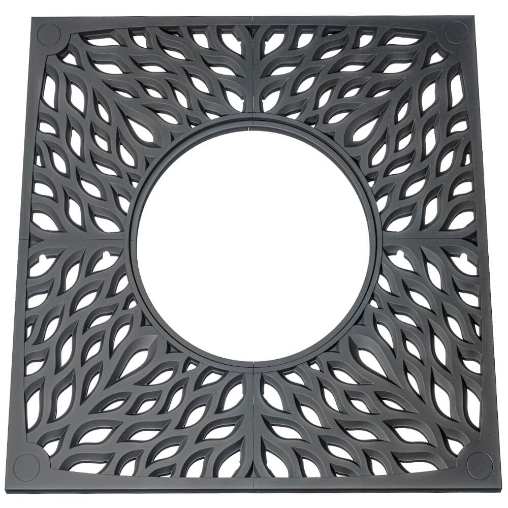 Приствольная решетка для дерева ZKING CRUST 2х2м Черная Пушкино фото