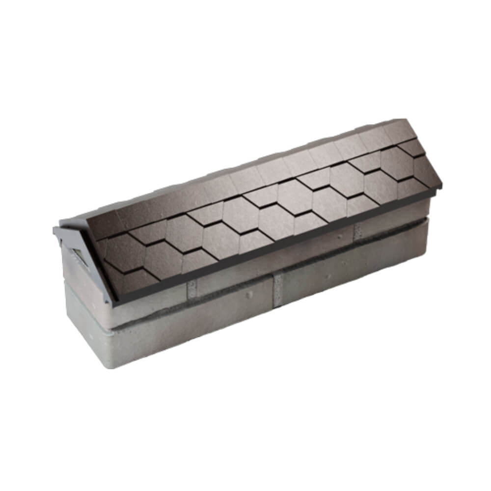 Парапет Zking Эверест Коричневый с посадкой на 0.5 кирпича (130мм) в Пушкино фото