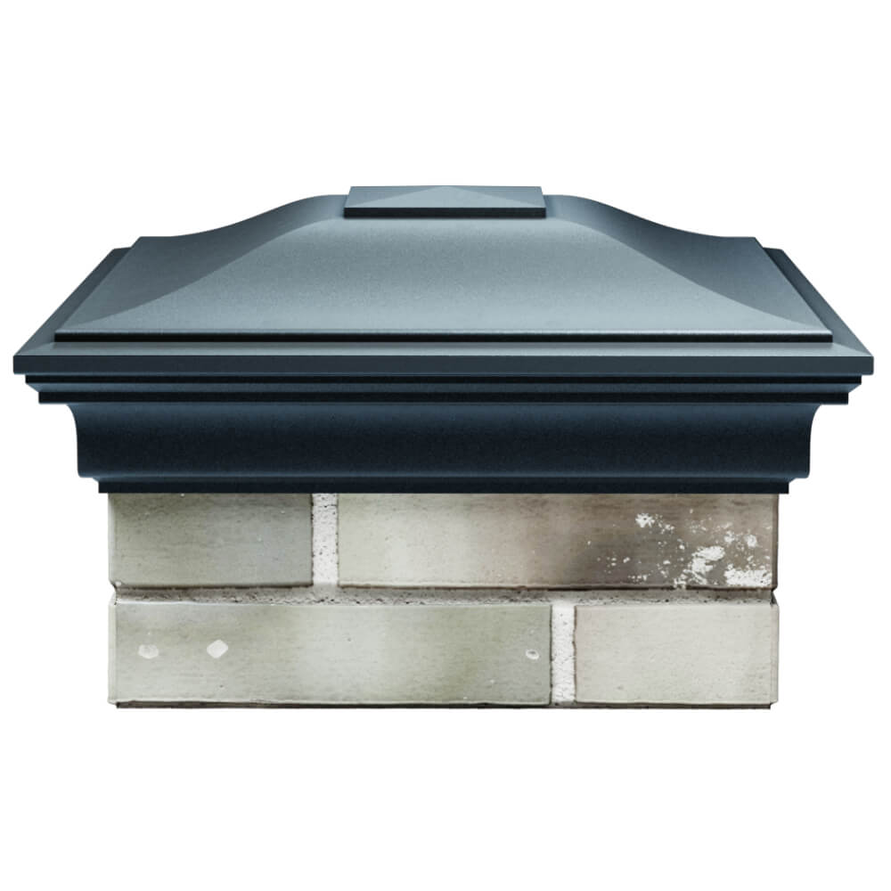 Колпак Zking Монблан Серый на столб 1.5х1.5 кирпича (385х385мм) Пушкино фото