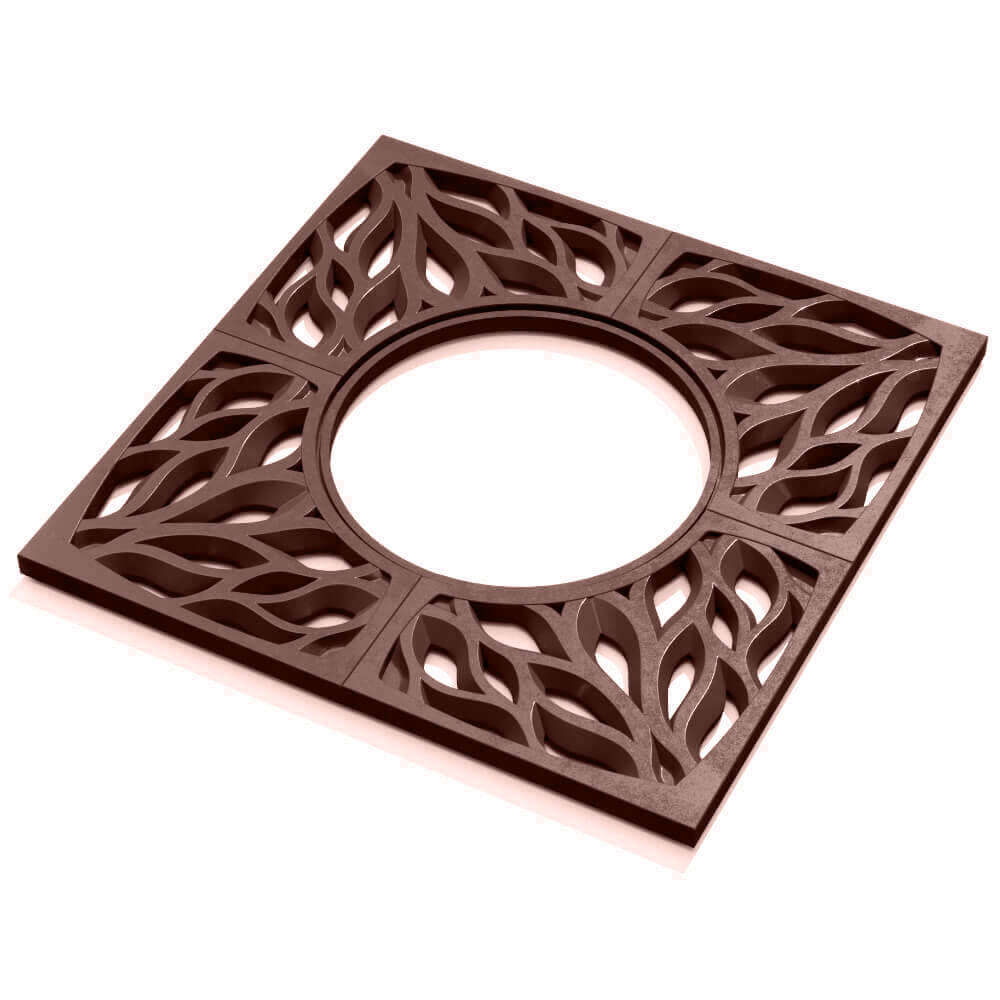 Приствольная решетка для дерева ZKING CRUST 1.2х1.2м Коричневая в Пушкино фото