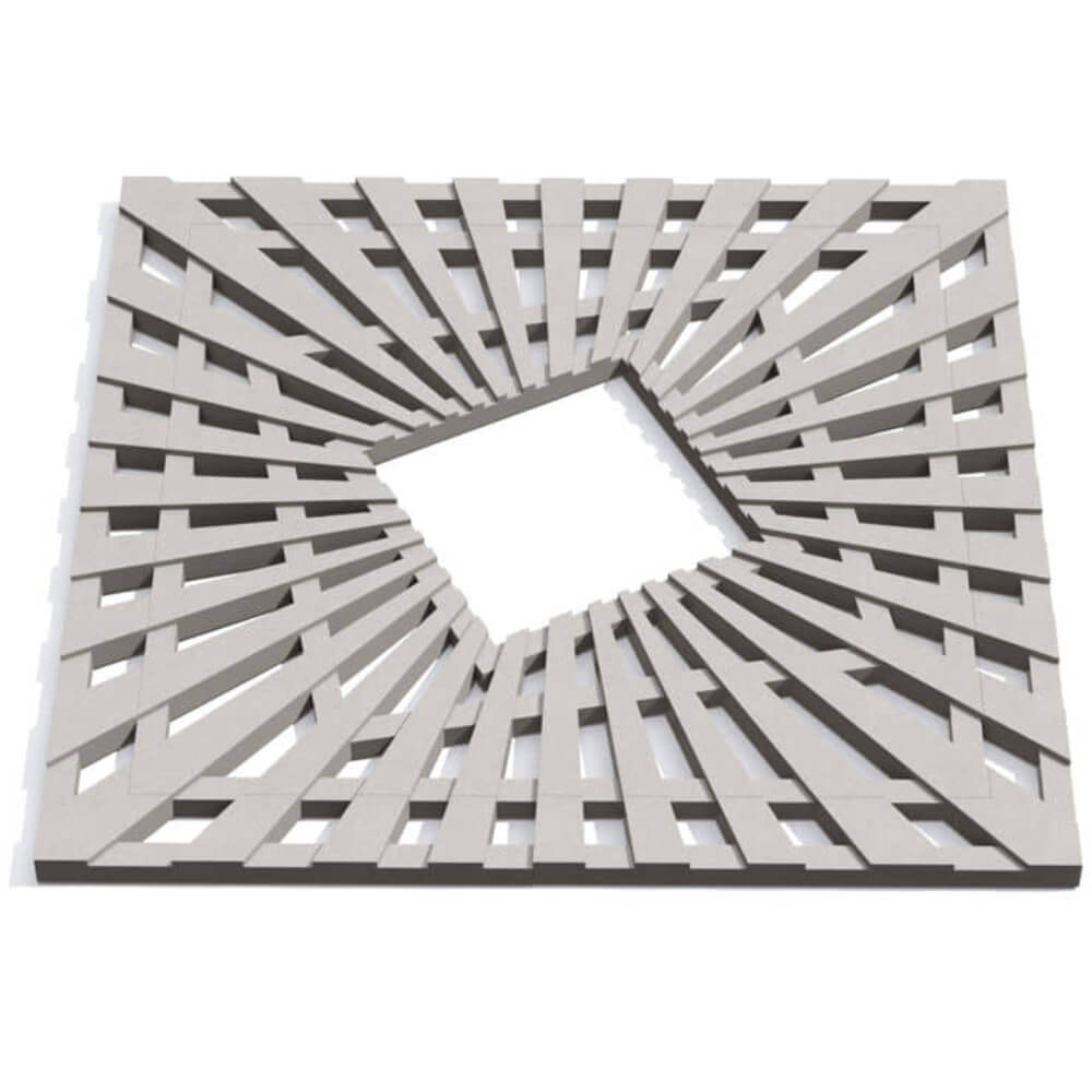 Приствольная решетка для дерева ZKING ATMOSPHERE 1.2х1.2м Бежевая Пушкино фото