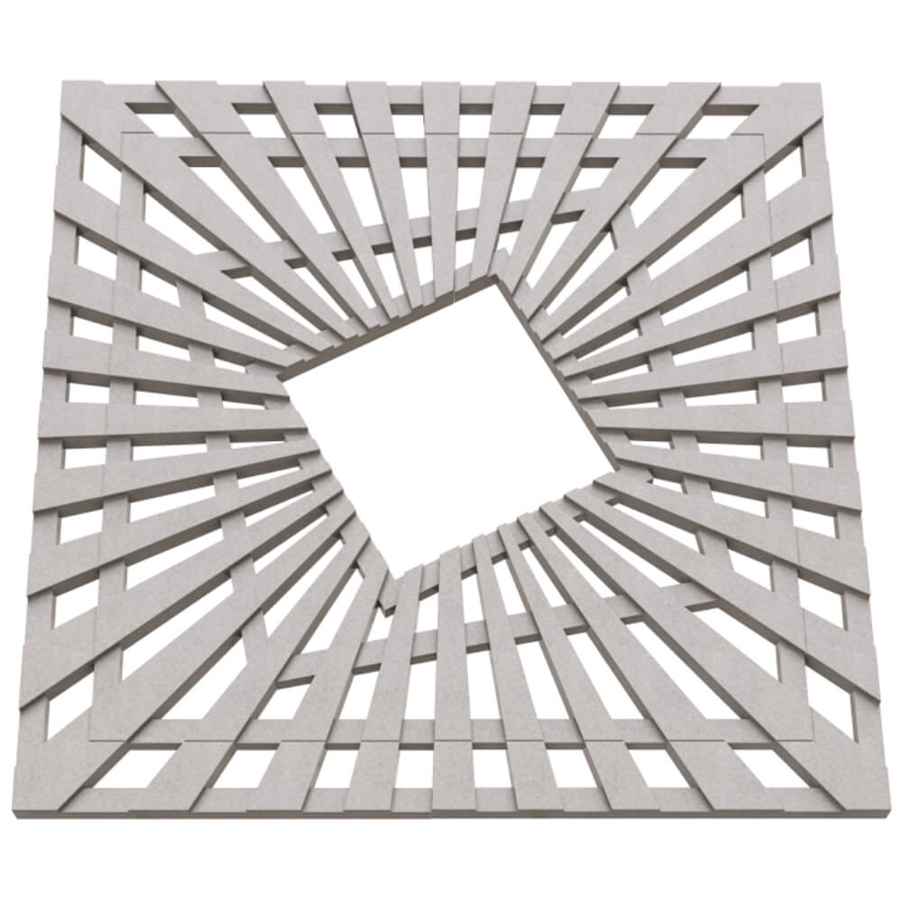 Приствольная решетка для дерева ZKING ATMOSPHERE 1.2х1.2м Бежевая в Пушкино фото