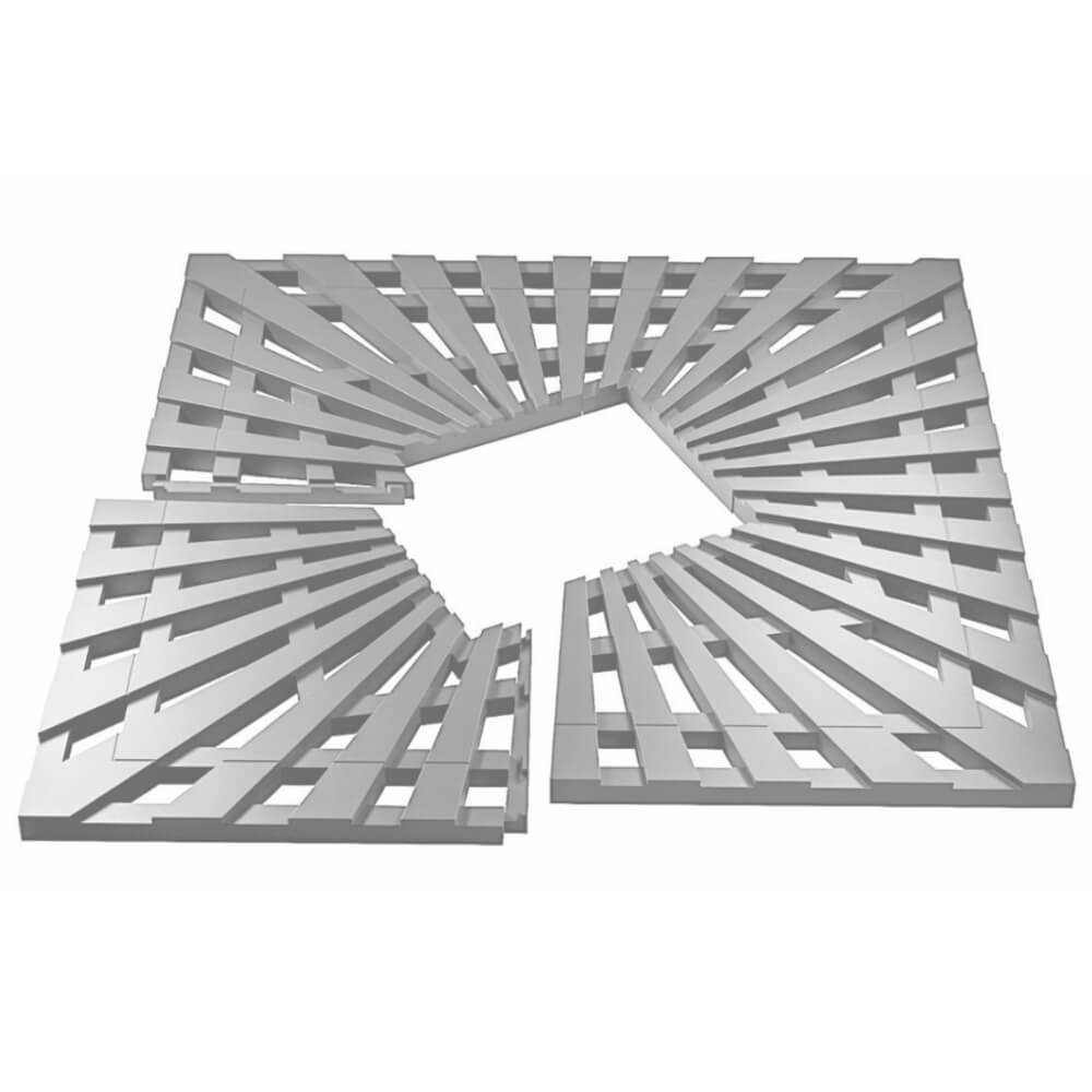 Приствольная решетка для дерева ZKING ATMOSPHERE 1.2х1.2м Бежевая в Пушкино фото