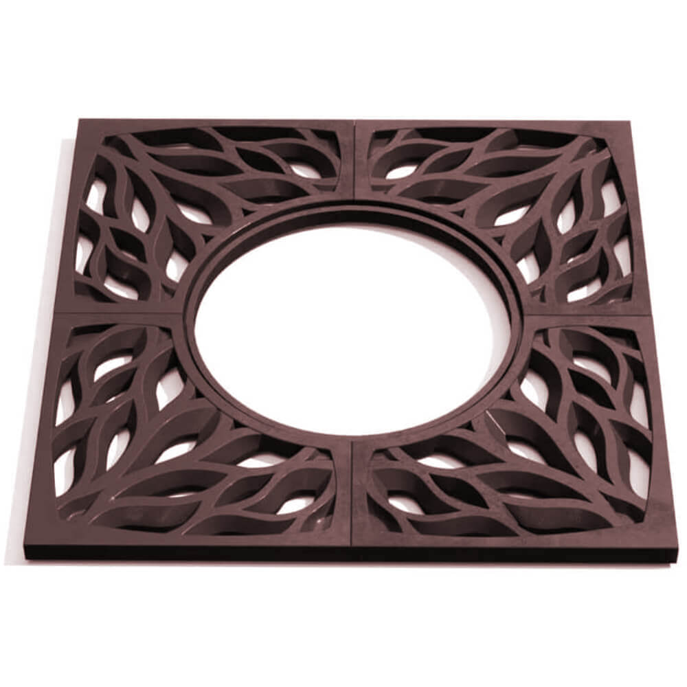 Приствольная решетка для дерева ZKING CRUST 1.2х1.2м Коричневая Пушкино фото