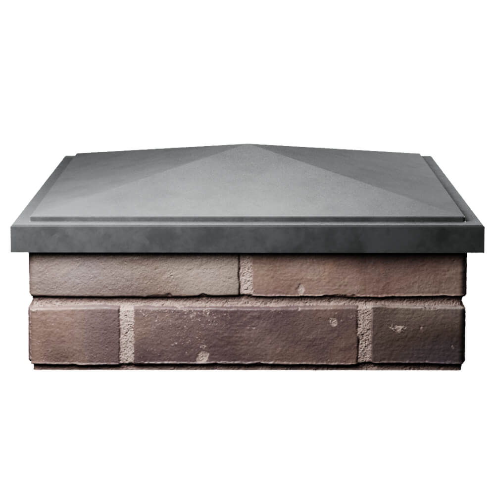 Колпак Zking БонаМоно Серый на столб 2х2 кирпича (515х515, 530х530мм) Пушкино фото