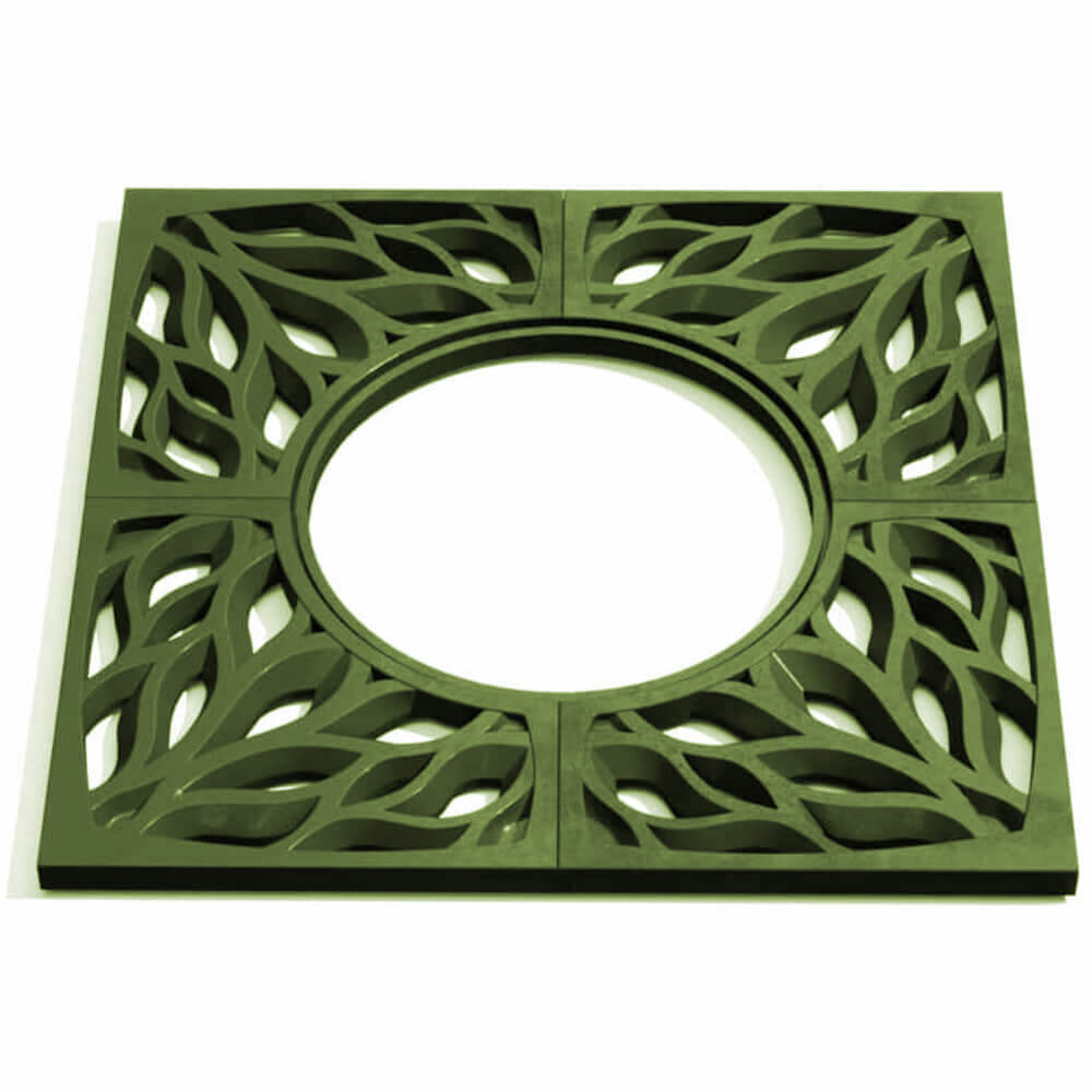 Приствольная решетка для дерева ZKING CRUST 1.2х1.2м Зеленая Пушкино фото