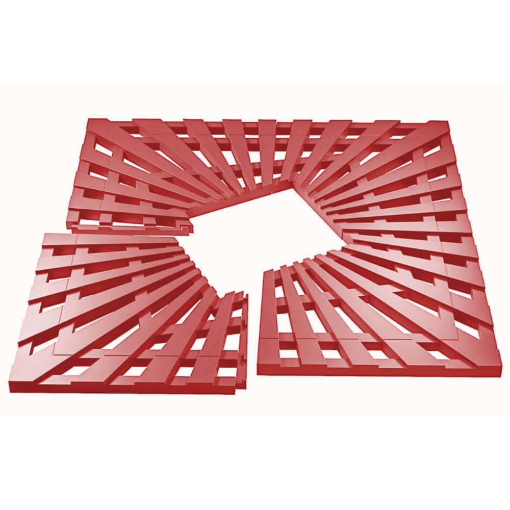 Приствольная решетка для дерева ZKING ATMOSPHERE 1.2х1.2м Красная в Пушкино фото